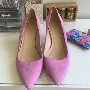 Almost brand new J-Crew purple shade heels size 9.5